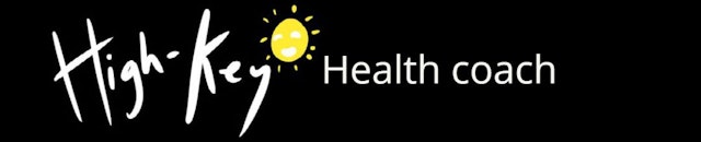 High-key health coaching logo